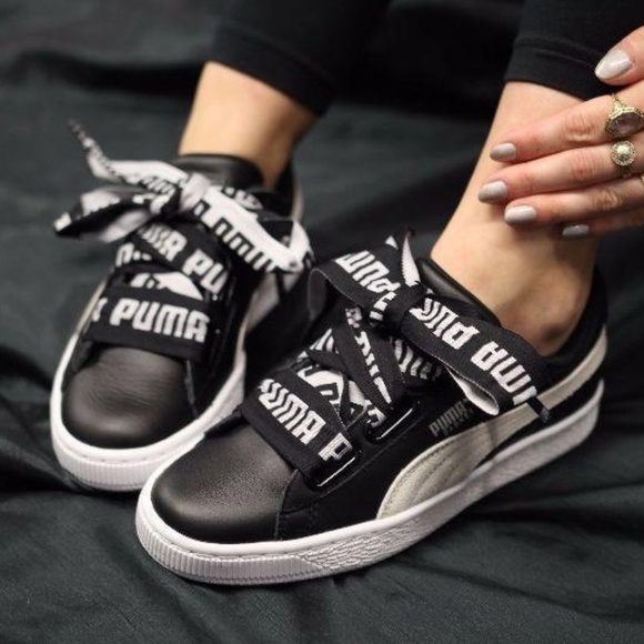 Puma Shoes - NWT! PUMA Signature Laces Leather Sneakers